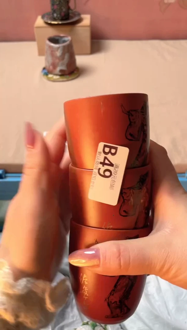 瓷片喜****生瓷器瓷器B49