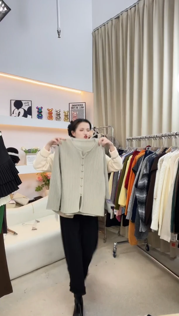 开衫上衣均码@501168-2