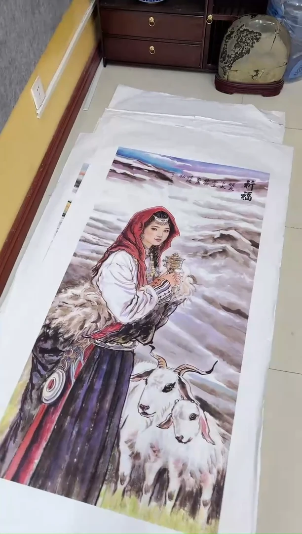 国画九霄甄选国画作品zhb048