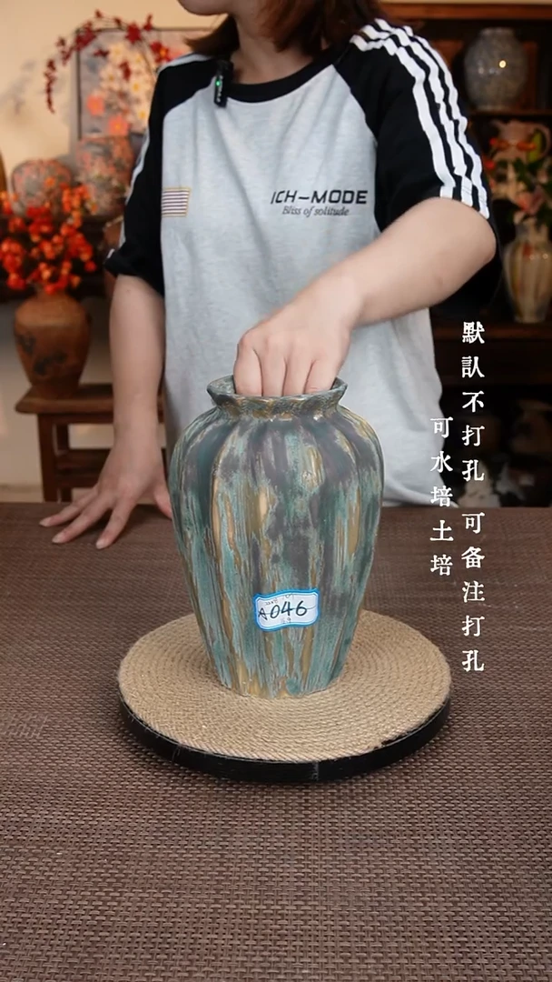 摆件046景德镇陶瓷花瓶