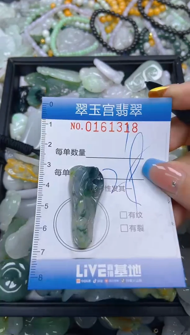 翡翠未镶嵌颈饰闪购0161318