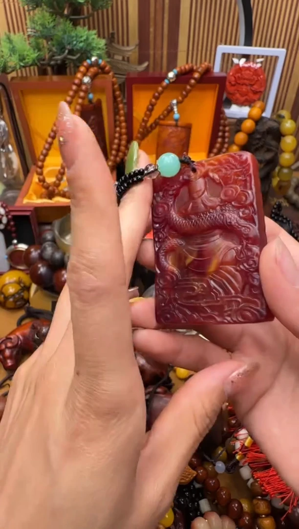 未镶嵌颈饰琥珀所见即所得所见即所得