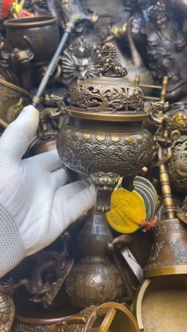 精美铜器，点击下单