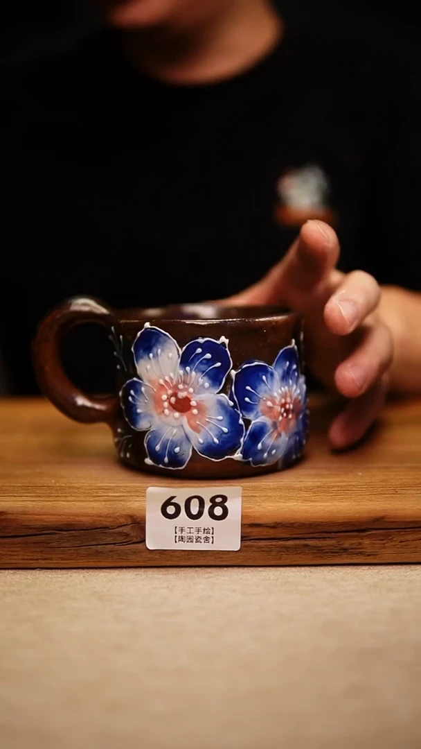 @@陶园瓷舍@@纯手工手绘@高温釉下彩