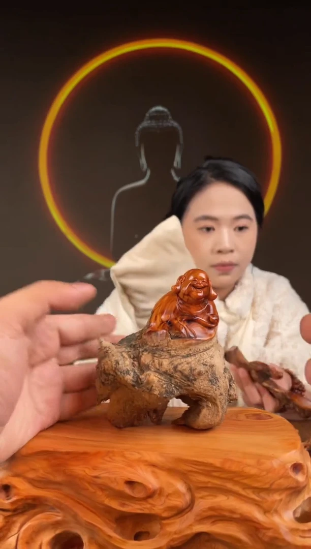 柏木（崖柏）手工摆件,先抢先得! 编号:312