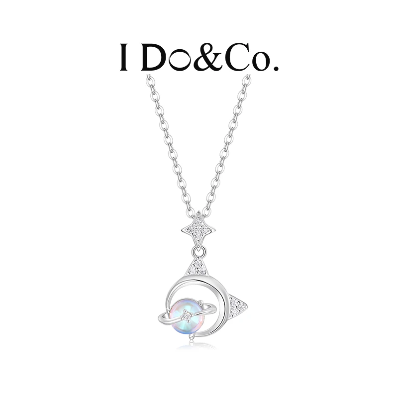 I Do&Co. 坠链均925银 喵梦星河项链女 轻奢小众高级感银饰送女友