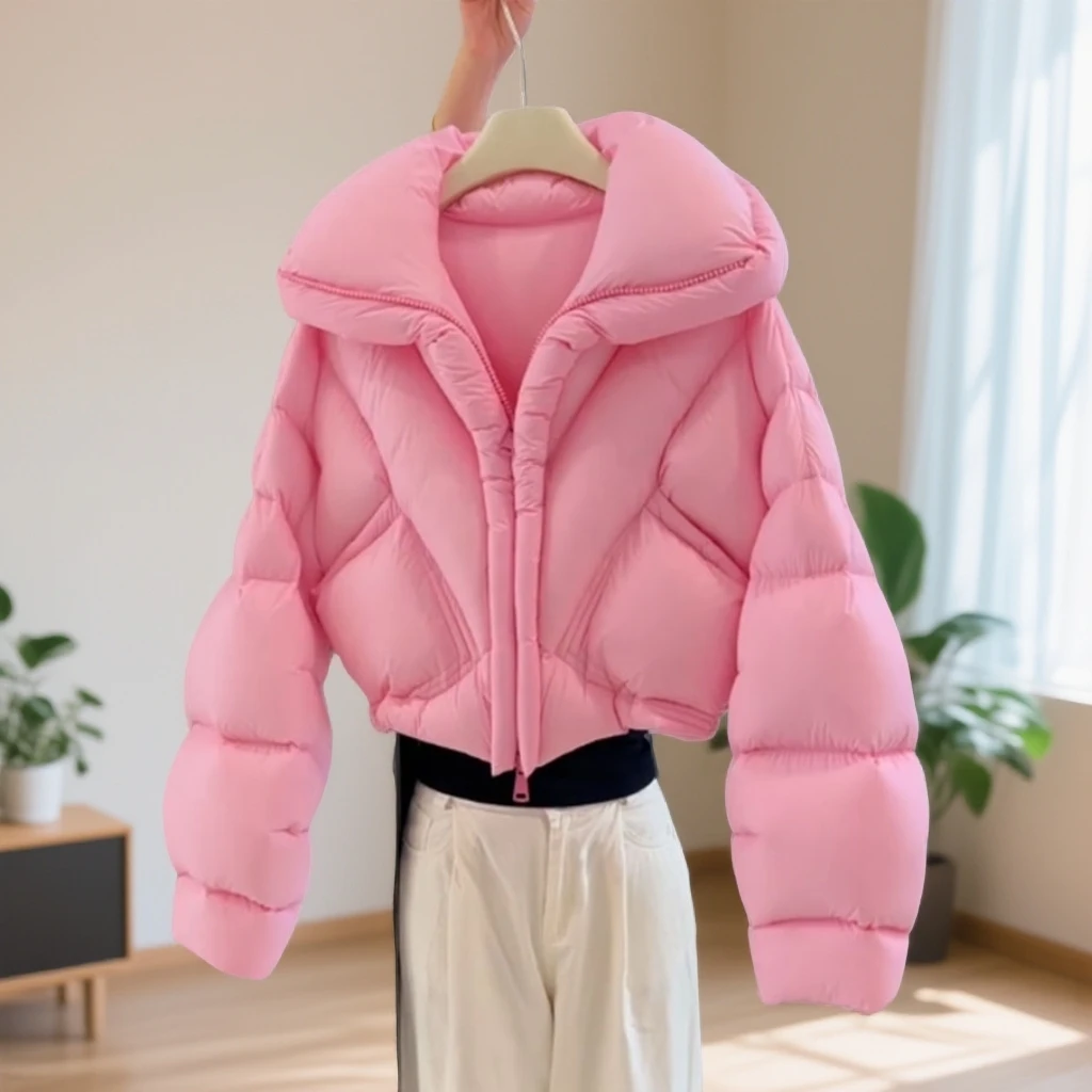 短款羽绒服女2025新款爆款网红洋气炸街女装潮流休闲服冬高级外套