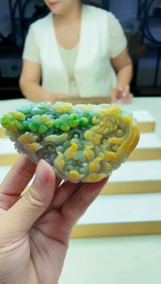 未镶嵌定制翡翠毛货09130192