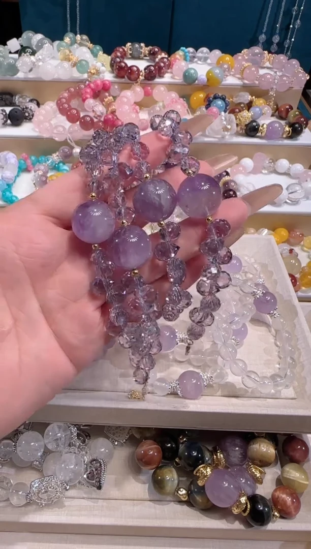 水晶手链未镶嵌多样发一