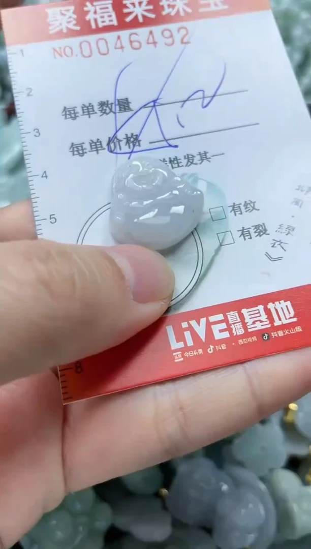 【闪购商品】翡翠颈饰未镶嵌闪购0046492多样性发其一