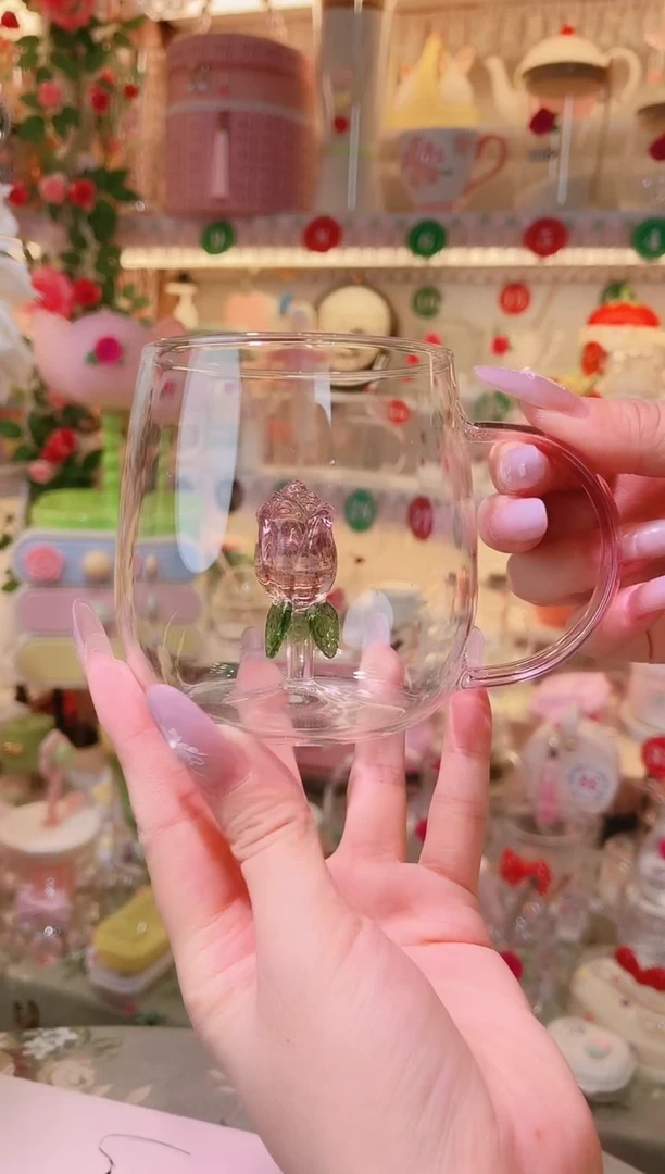 其他品质好发货快放心拍！郁金香花水杯