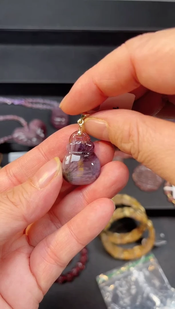 未镶嵌颈饰水晶【百晶灵儿】定制款