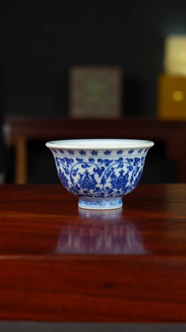 祖传窑真柴窑传承400年永乐压手杯