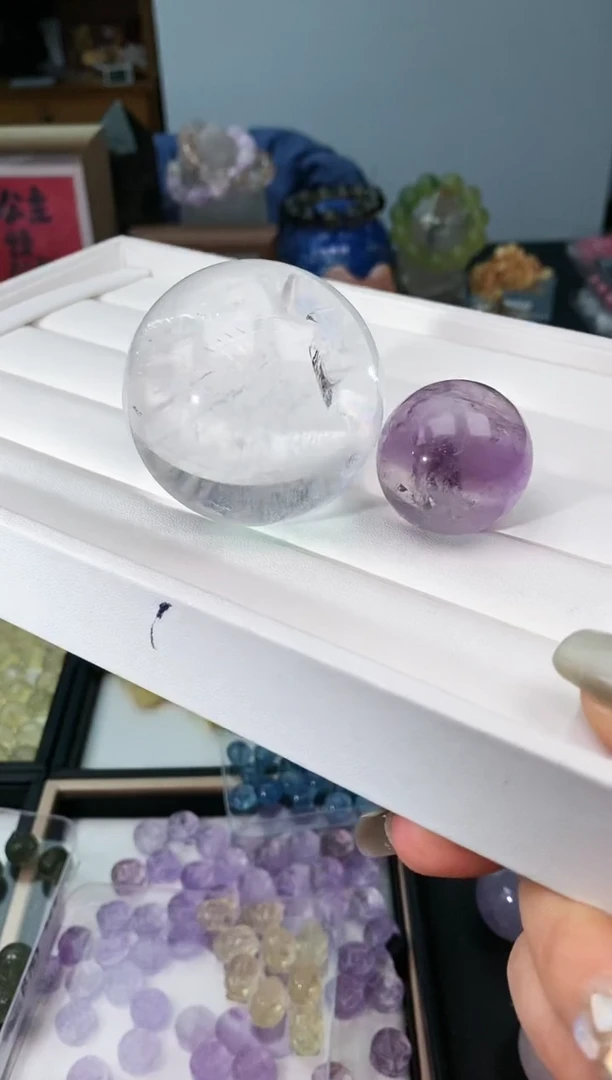 未镶嵌颈饰水晶大****酪12a拍14发一/6.20/2个