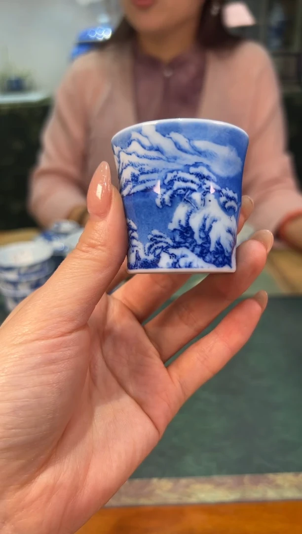 瓷片 铭墨