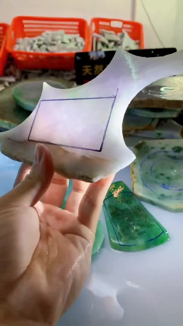 颈饰未镶嵌翡翠缅甸A货翡翠142