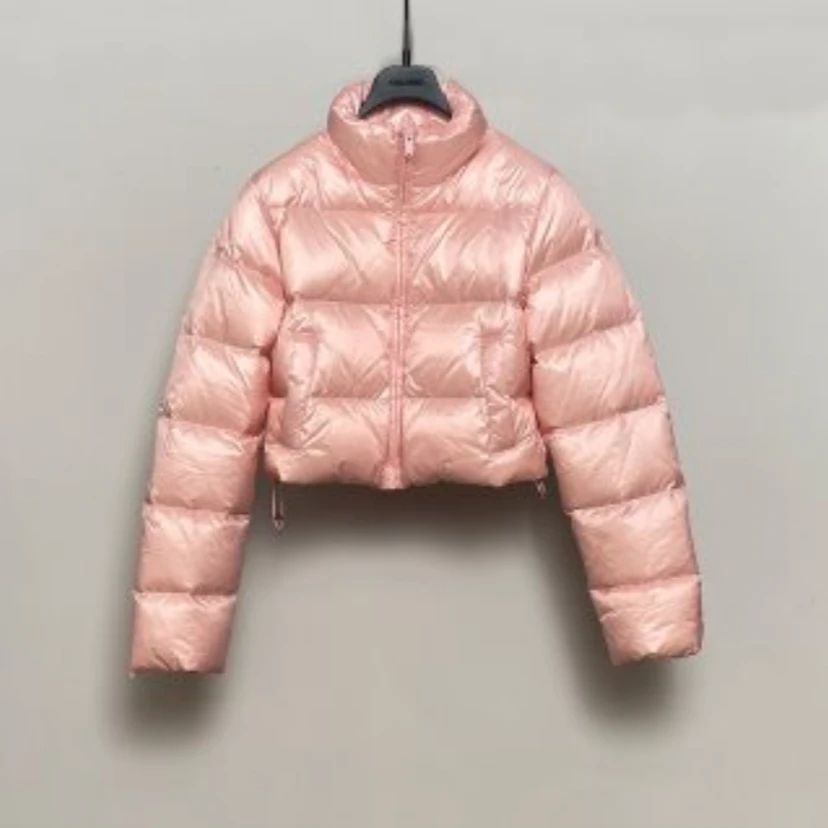 合体短款鹅绒羽绒服