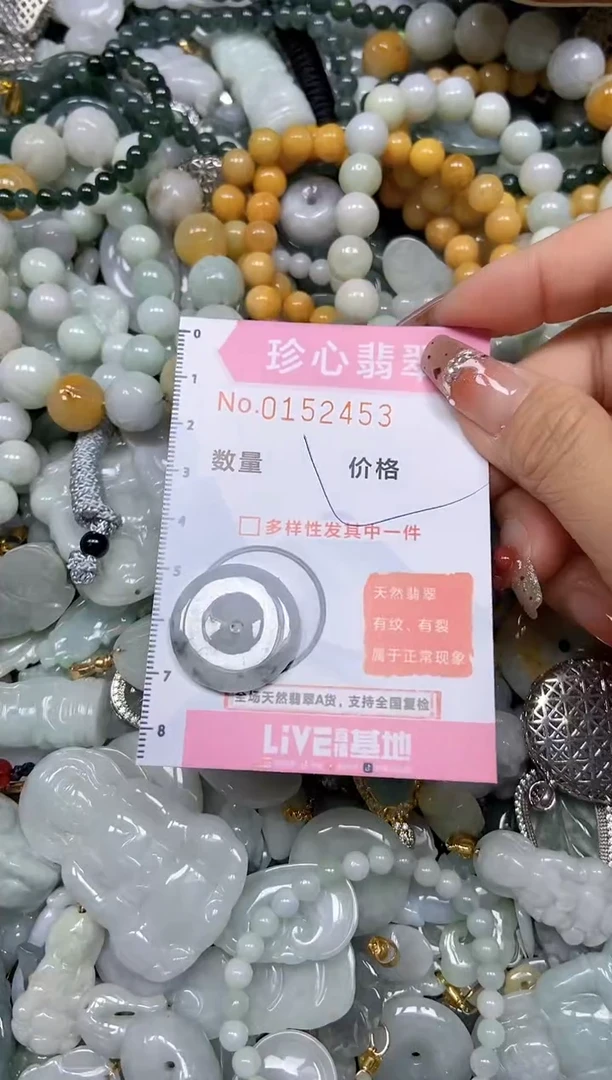 【闪购商品】翡翠颈饰未镶嵌闪购链接0152453