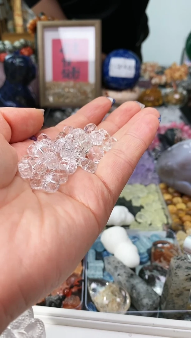 未镶嵌颈饰水晶82a多样性发其一/5.25/2个