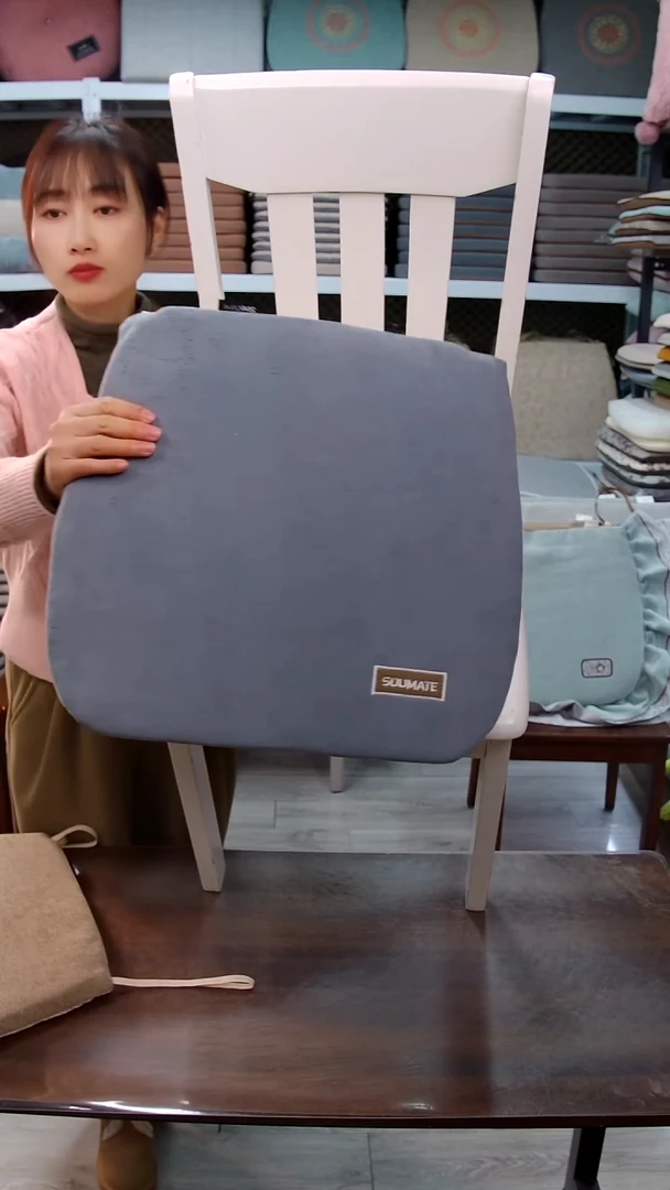 布平绒刺绣：蓝灰色4个