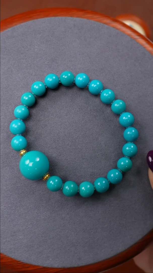 未镶嵌绿松石手串绿松石手串 防拍链接