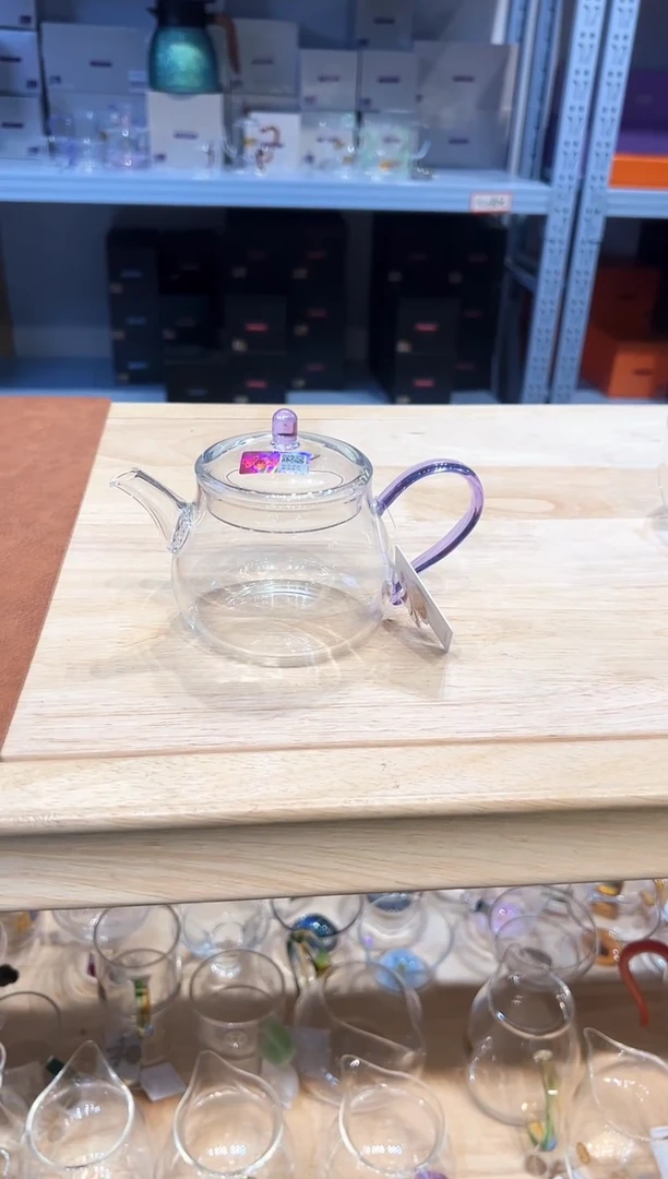 禾器青云壶浅紫色