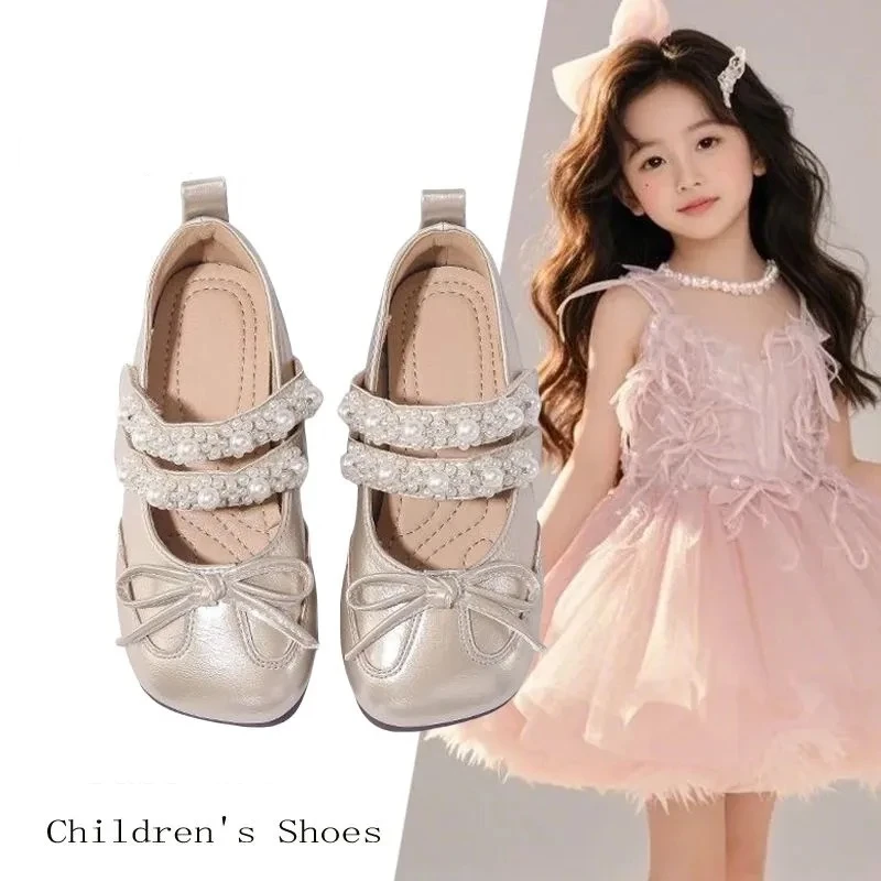 法式芭蕾梦幻平底浅口2025玛丽珍鞋女夏季蝴蝶结甜美气质包头单鞋