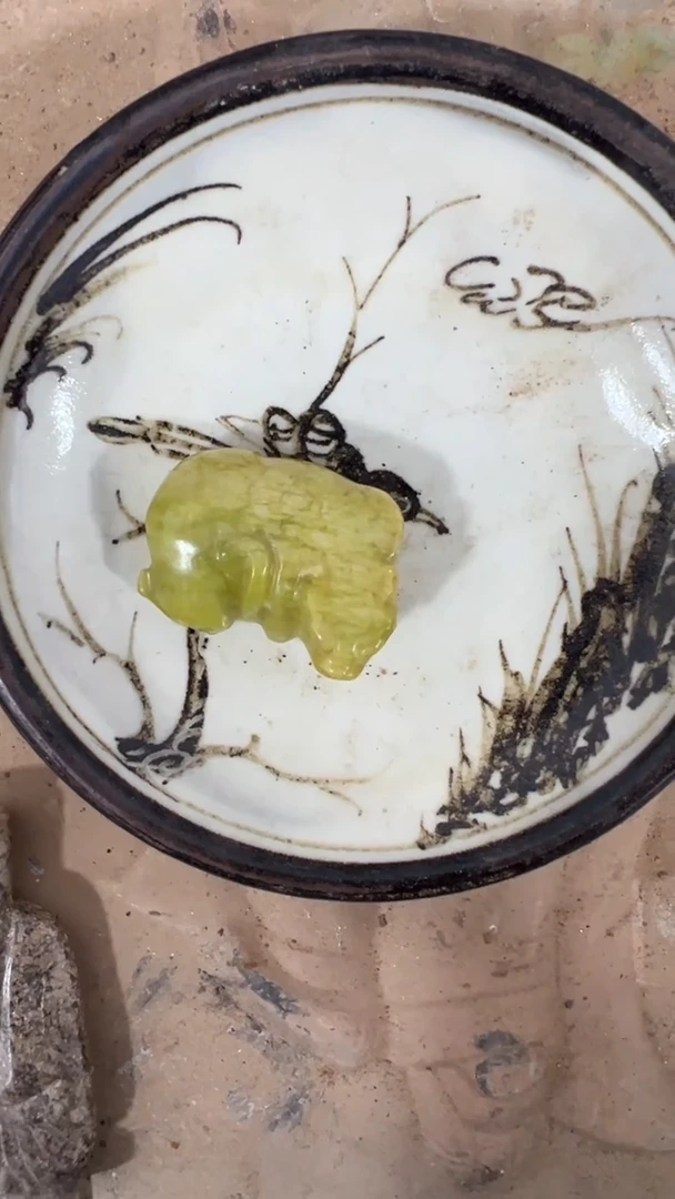 瓷片手工，手绘，瓷器