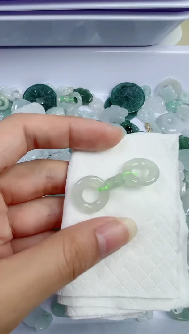 散珠翡翠28号链接，A货翡翠