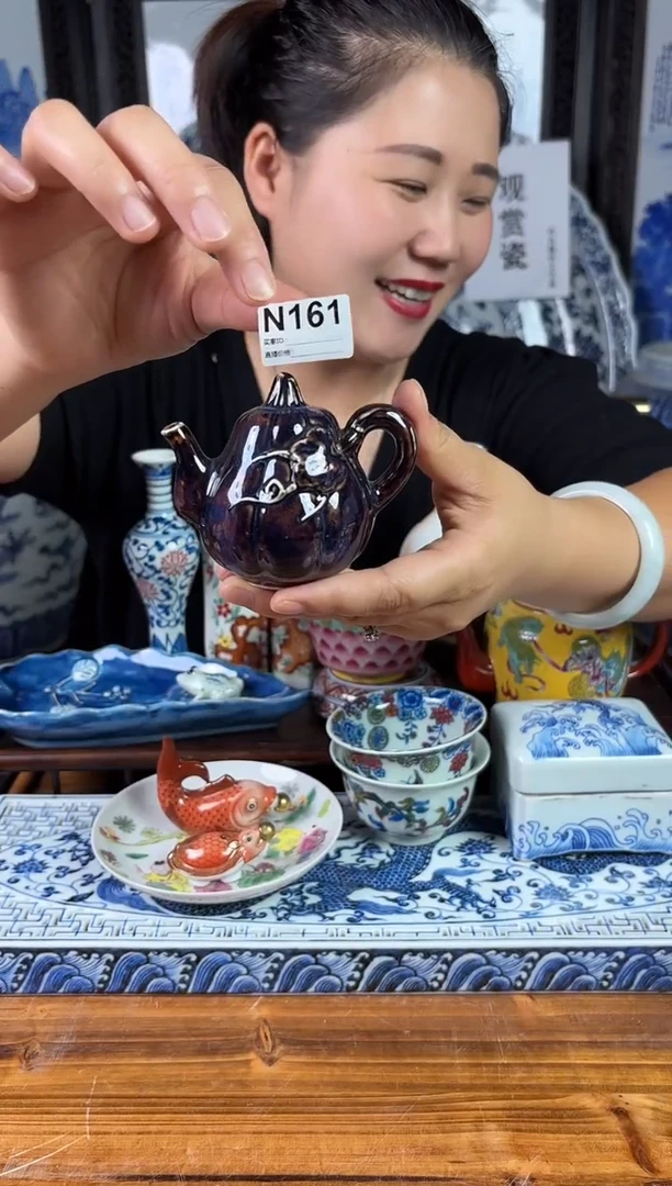 摆件景德镇陶瓷仿古摆件N161