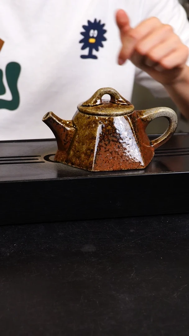 茶壶紫砂宜兴紫砂柴烧壶