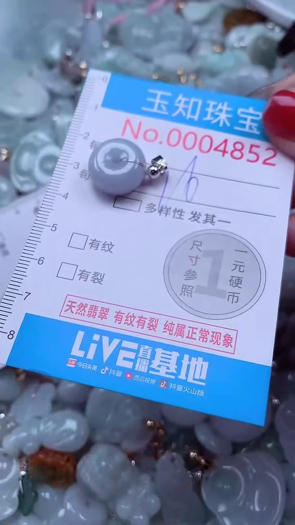 吊坠(不含链)未镶嵌翡翠4852