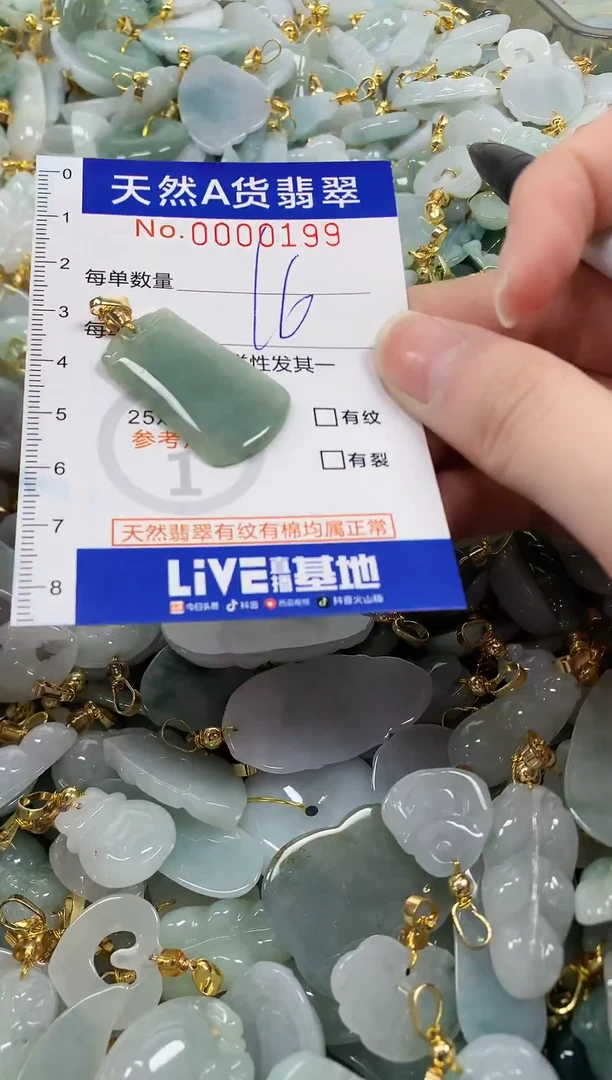 颈饰未镶嵌翡翠纯天然a货翡翠