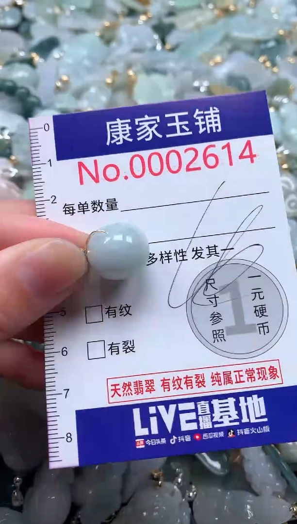 【闪购商品】翡翠吊坠(不含链)未镶嵌2614