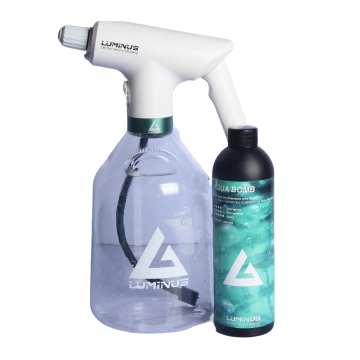 【电动喷壶套装】AQUA BOMB 爆泼镀晶上光洗车液+电动喷壶