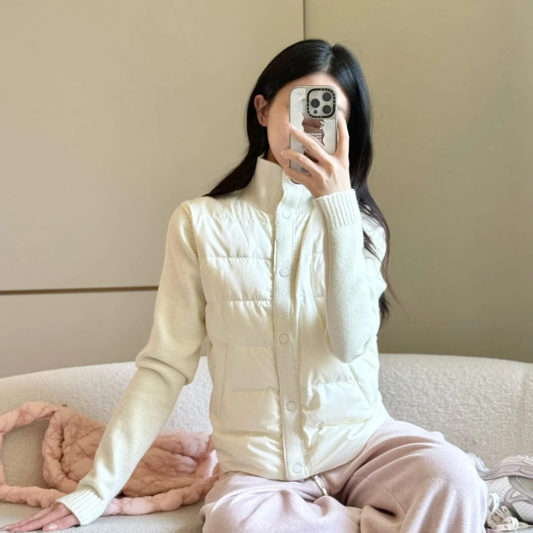 a【加拿大鸭 轻绒】 鸭绒羊毛拼接羽绒MY2566