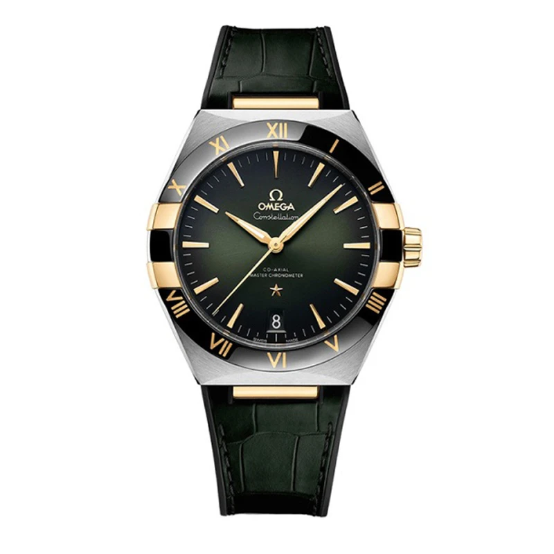 99新 Omega/欧米茄 星座黑盘系列131.23.41.21.10.001