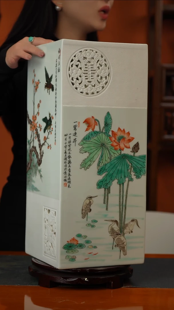 【闪购商品】摆件E200景德镇手工制瓷