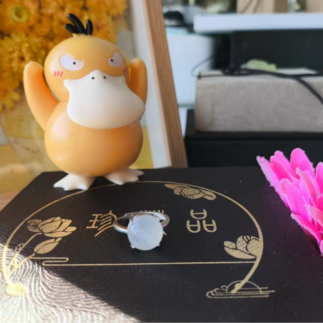 满天星简约时尚玉石女戒