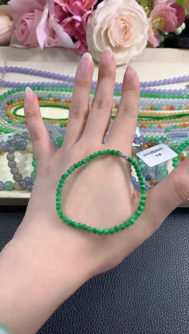 未镶嵌手串翡翠c56