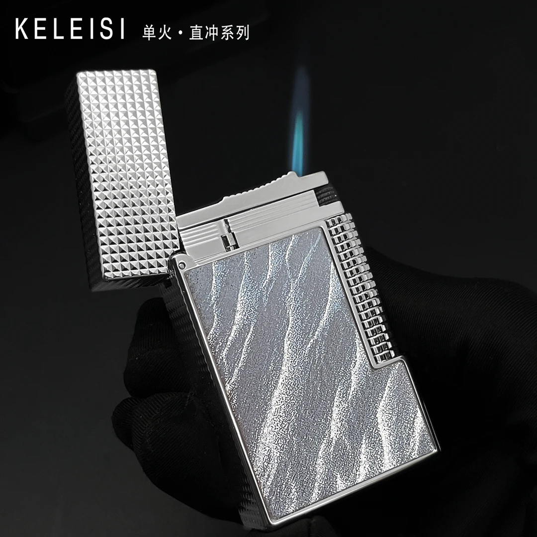 KELEISI克雷斯【沙丘】高档充气朗声 单火直冲(斜火)侧滑点茄