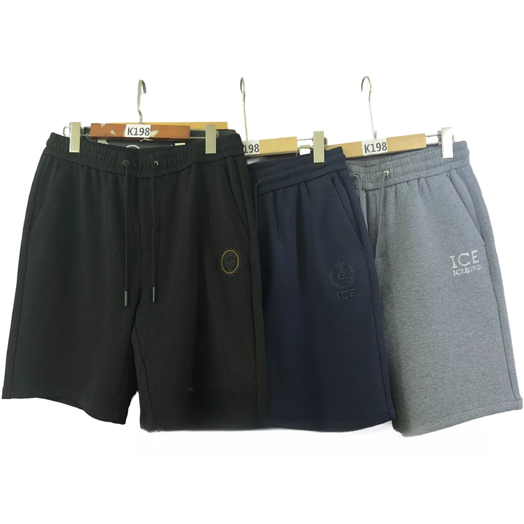 K198【ICE】新款商务男士休闲短裤#2525黑/藏蓝/灰