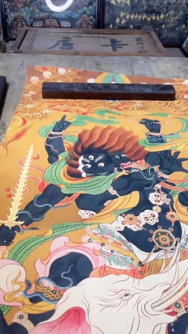 卷轴画卷轴画唐卡玖忆唐卡31