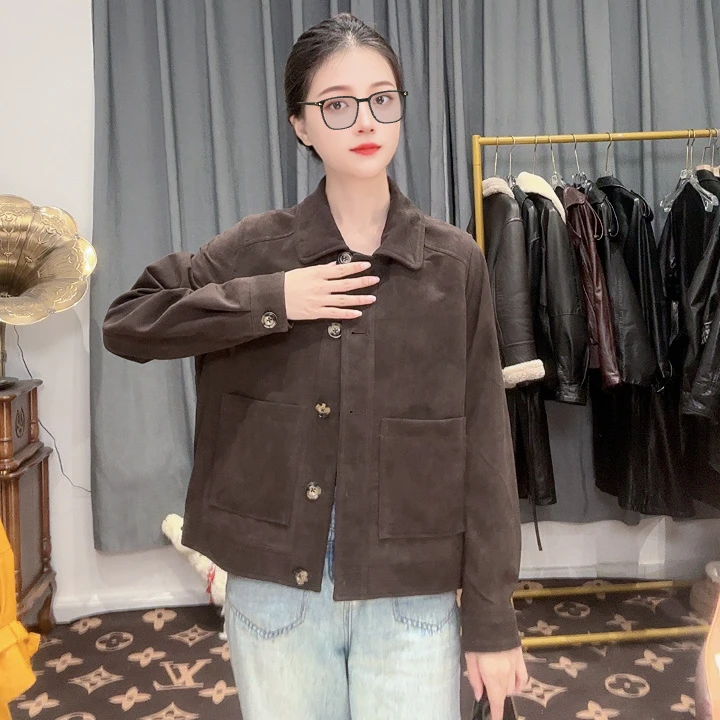 【261019】2025春季新款韩版时尚百搭复古短外套