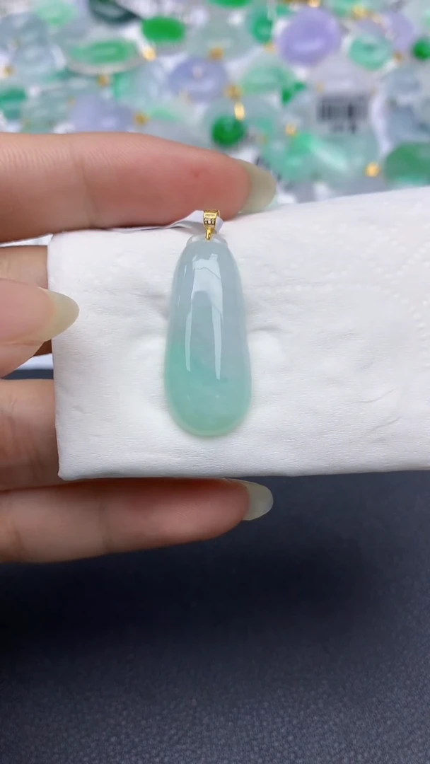 颈饰未镶嵌翡翠天然缅甸a货翡翠百元以上9元证书费自理