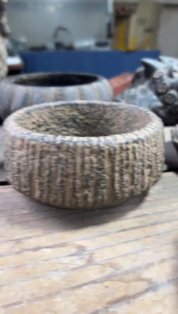 陶土【火山泥】小石钵