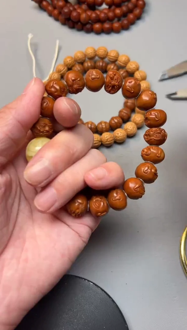 手串橄榄核精品文玩手串一条