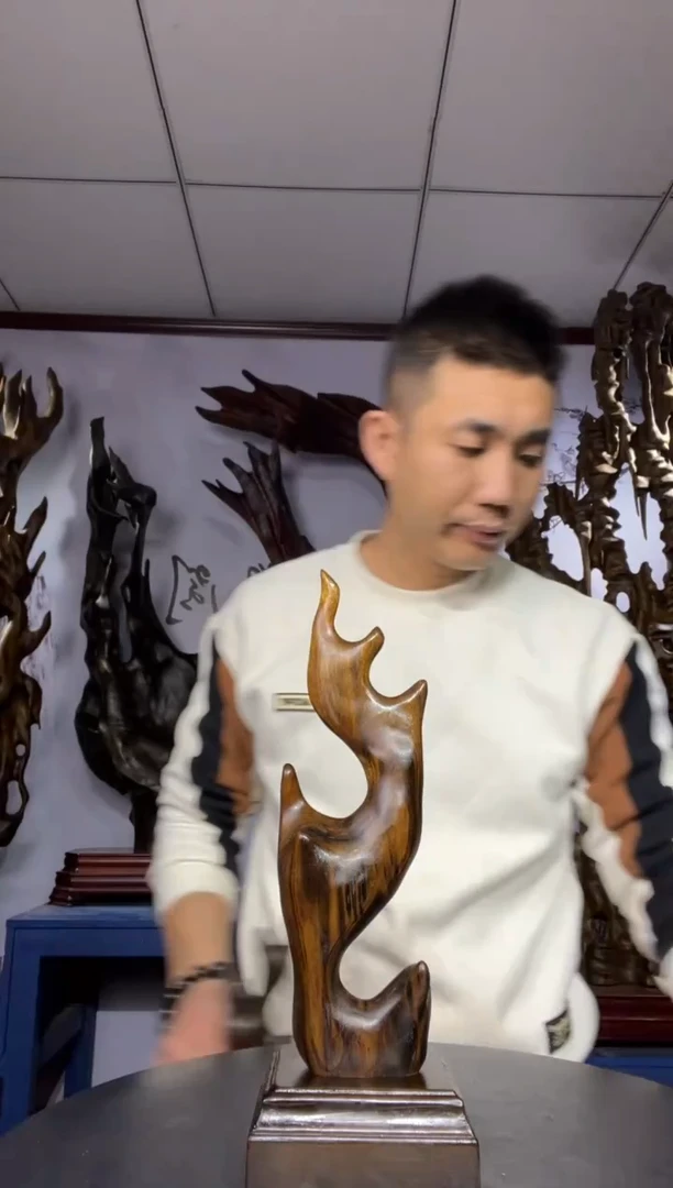 金丝楠木雕款小*金丝楠木工艺品摆件