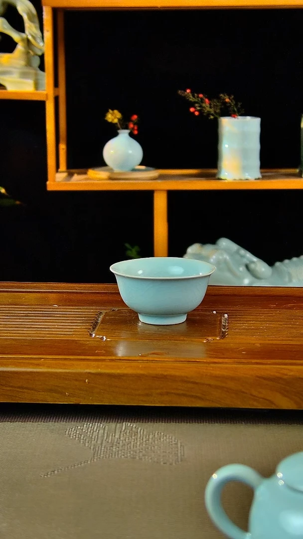 【闪购商品】婷婷专属闪购原款原釉汝瓷福利杯