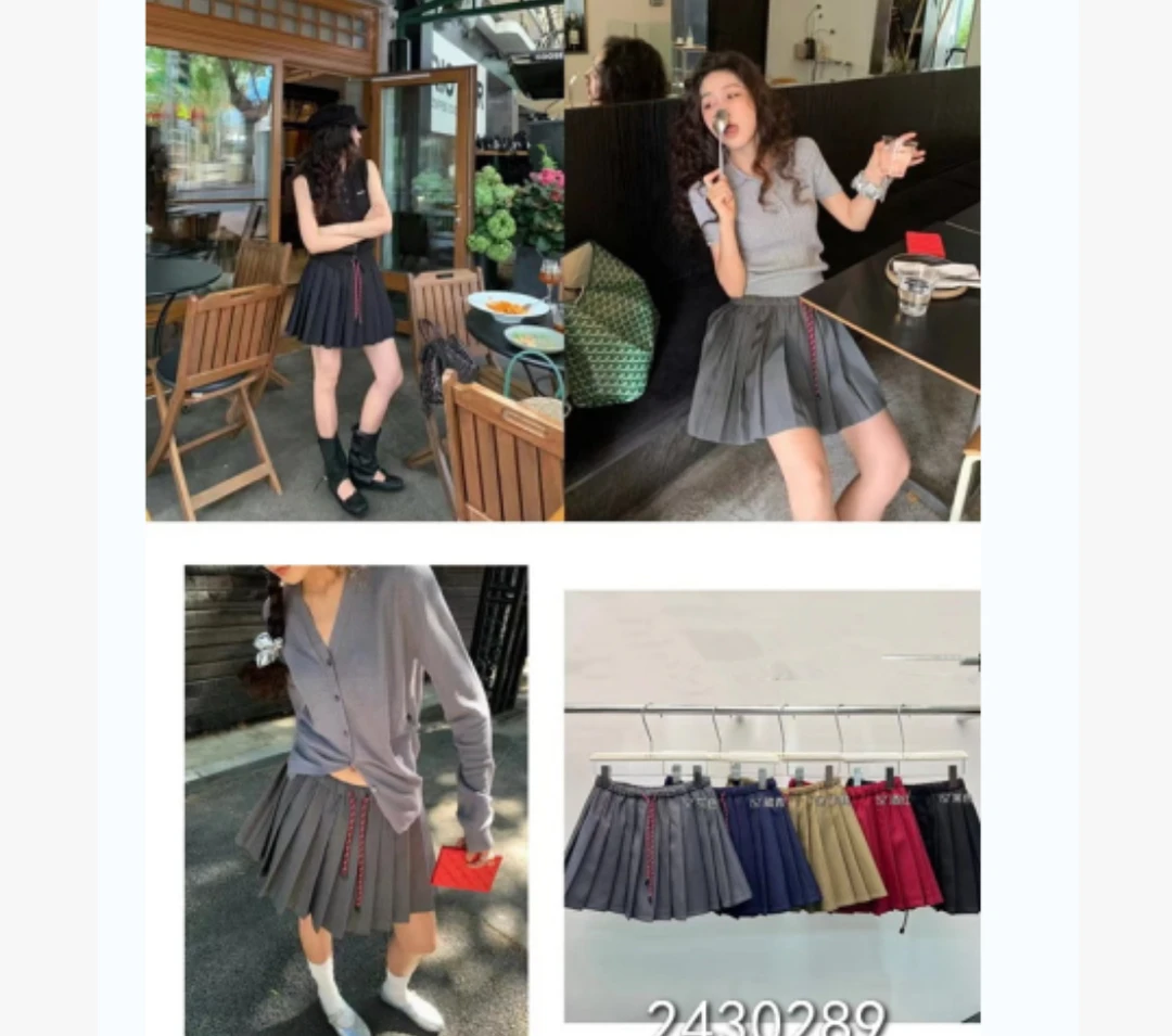 小妳XiaoNi———（春秋款百褶半身裙2430289）